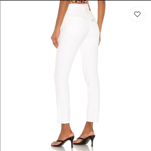 Levi’s 501 Skinny Jean White Size 26 - Picture 3 of 4